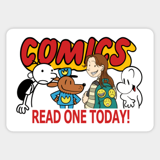 Comics Read One Today (Kids Edition) Sticker